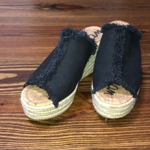 Sam Edelman espadrille wedges